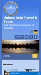Mobile Screenshot of angkor-travels.com
